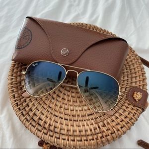 Ray Ban Aviator Gradient with Case